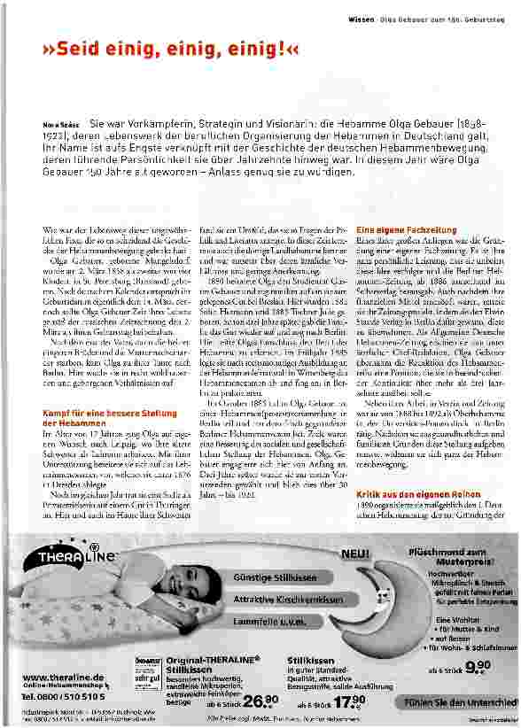 Vorschauseite 1: Seid einig, einig, einig!