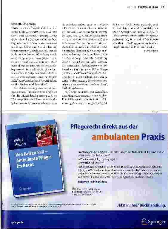 Vorschauseite 2: Die Patientenverfügung