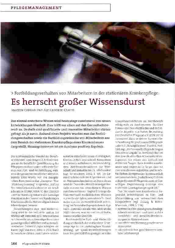 Vorschauseite 1: Es herrscht großer Wissensdurst