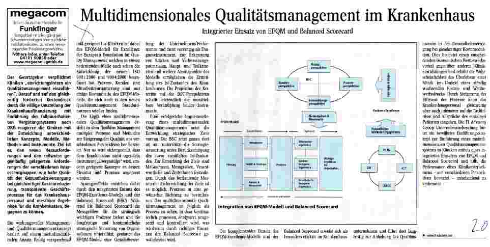 Vorschauseite 1: Multidimensionales Qualitätsmanagement im Krankenhaus