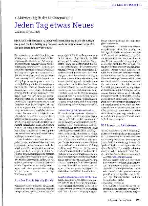 Vorschauseite 1: Jeden Tag etwas Neues