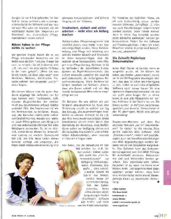 Vorschauseite 2: Ressourcen für die Pflege schaffen