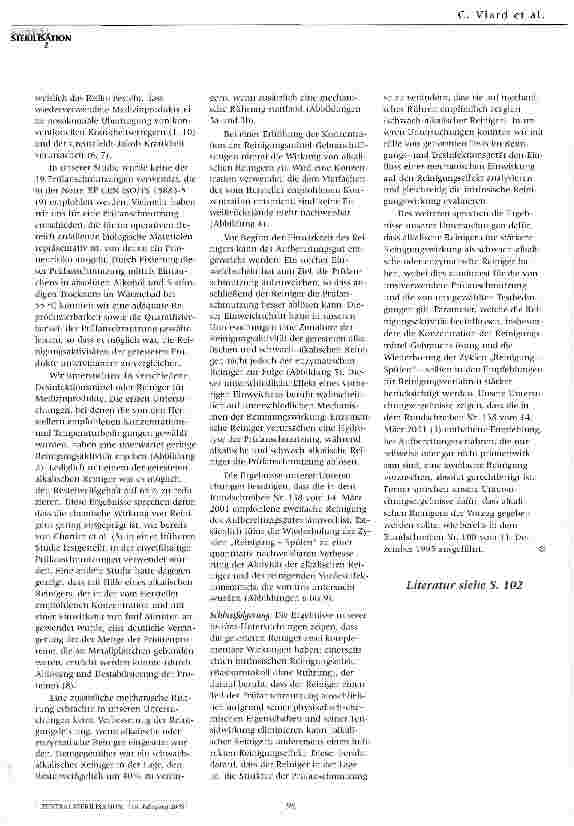 Vorschauseite 6: Validierung der zweifachen Reinigung von invasiven Medizinprodukten