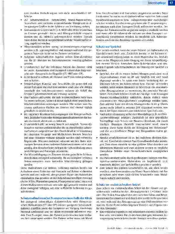 Vorschauseite 4: Rabies - intensivmedizinische und intensivpflegerische HerausforderungTeil 2