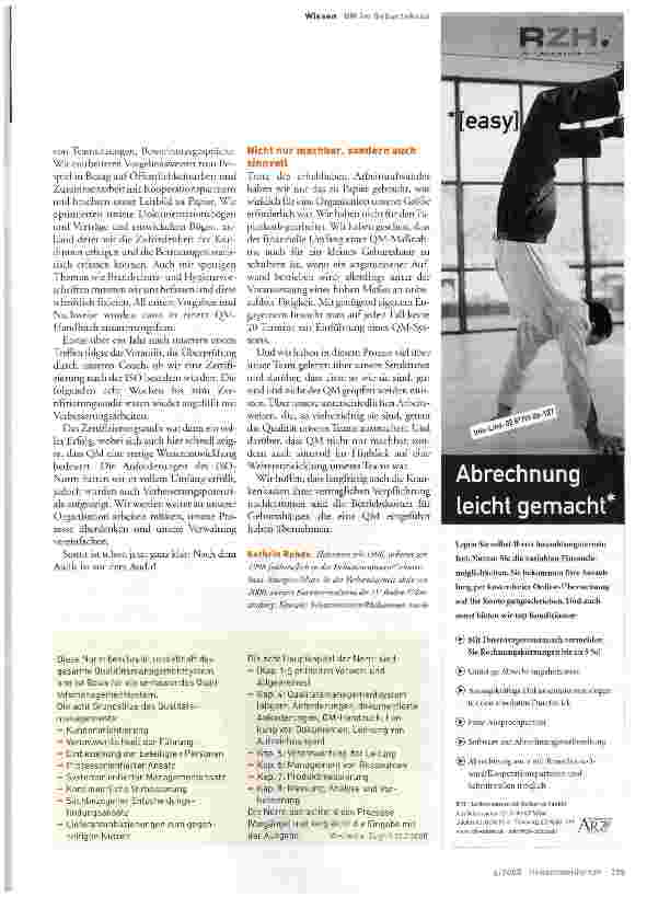 Vorschauseite 3: Nach dem Audit ist vor dem Audit
