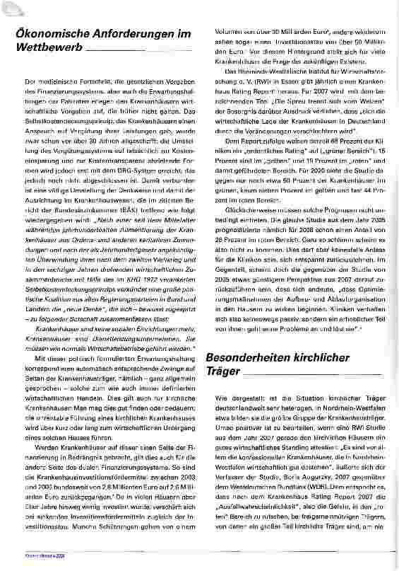 Vorschauseite 2: Zwischen Kooperationen und Fusionsbestrebungen
