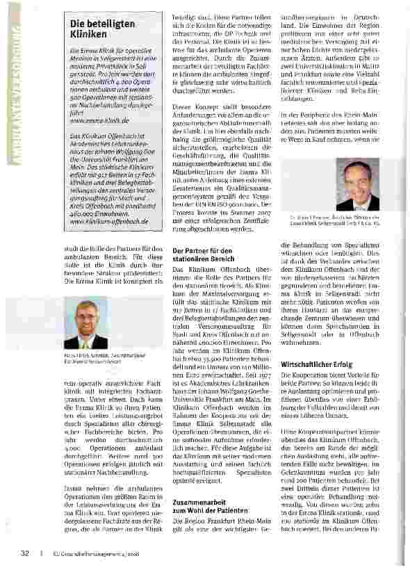 Vorschauseite 2: Kooperation als Schlüssel zum Erfolg