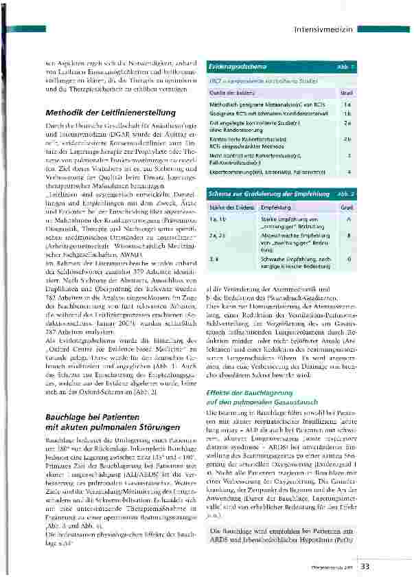 Vorschauseite 2: Leitlinien für die Lagerungstherapie