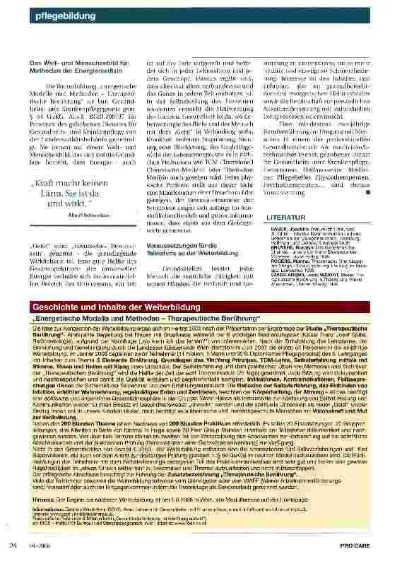 Vorschauseite 3: Mut zur Veränderung durch energetische Heilarbeit
