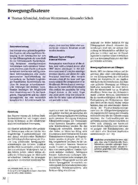 Vorschauseite 1: Bewegungsfixateure