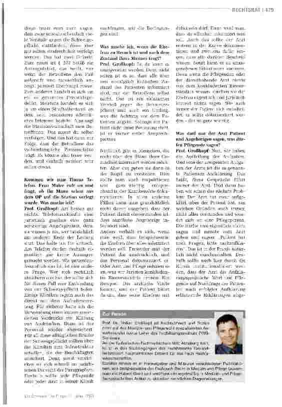 Vorschauseite 2: Beschäftigte gegen alltägliche Brüche der Schweigepflicht absichern