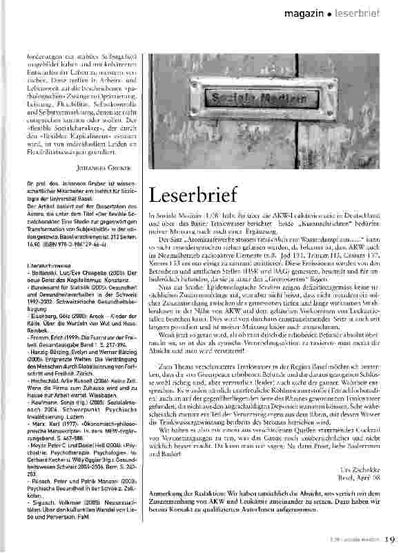 Vorschauseite 4: Der «Netzwerkmensch» arbeitet immer