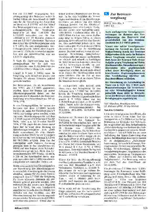 Vorschauseite 1: Zur Betreuer Vergütung