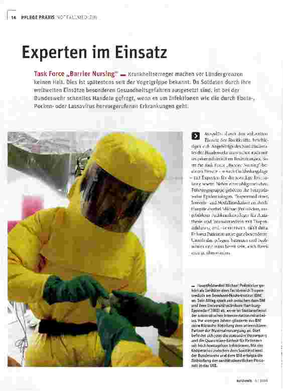 Vorschauseite 1: Experten im Einsatz