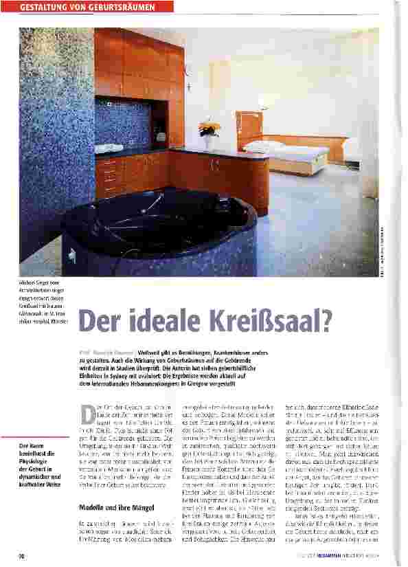 Vorschauseite 1: Der ideale Kreißsaal?