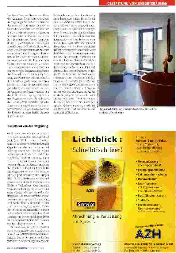 Vorschauseite 2: Der ideale Kreißsaal?