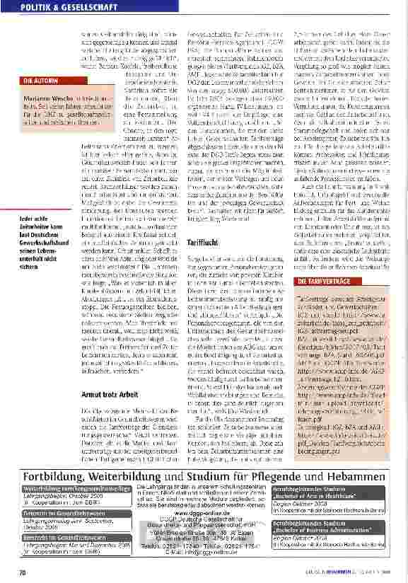 Vorschauseite 3: Zeitarbeit: Arbeit auf Zeit?