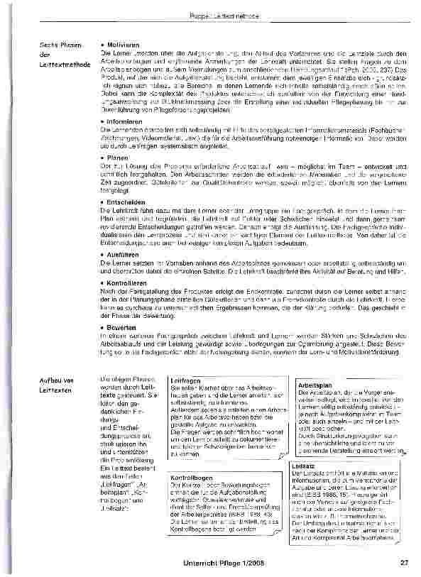 Vorschauseite 2: Leittextmethode