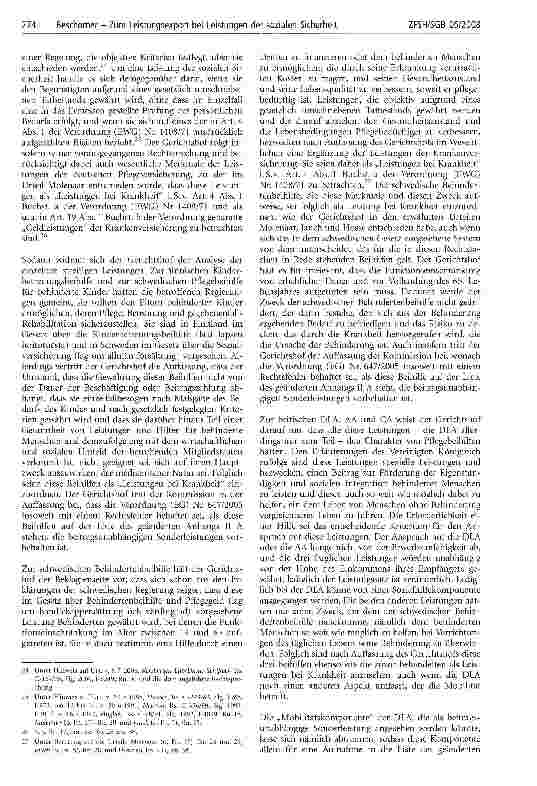 Vorschauseite 5: Zum Leistungsexport bei Leistungen der sozialen Sicherheit und beitragsunabhängigen Sonderleistungen nach der VO (EWG) Nr. 1408/71