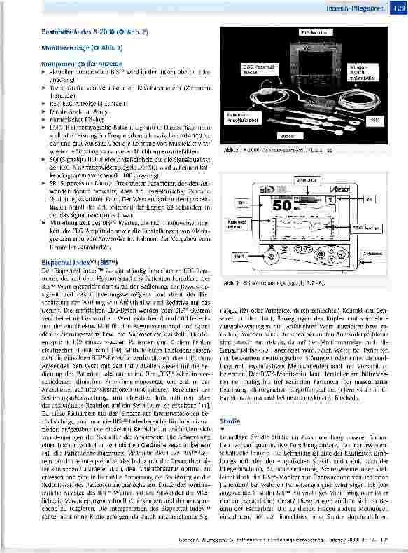 Vorschauseite 4: Instrumente zur Sedierungsüberwachung auf IntensivstationenEine Untersuchung über die Eignung von BIS™-Monitoring und Scoresystemen