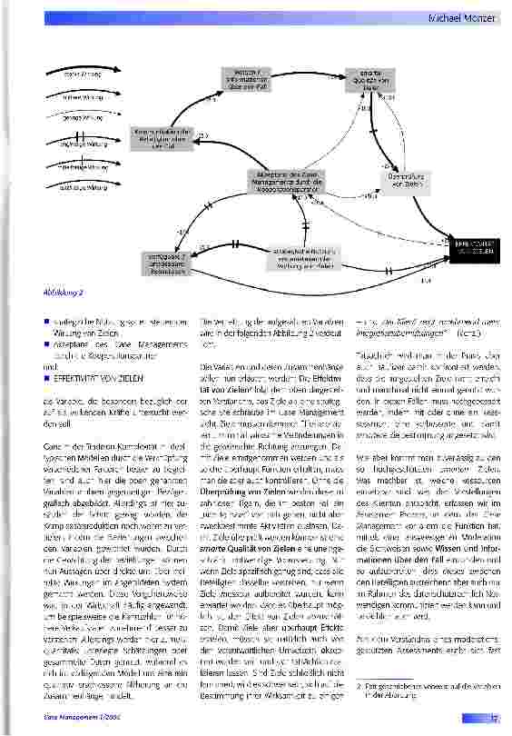 Vorschauseite 2: Komplexität - ein Merkmal im Umgang mit dem Gase Management selbst-Dargestellt an Überlegungen zur Effektivität von Zielen