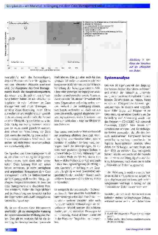 Vorschauseite 3: Komplexität - ein Merkmal im Umgang mit dem Gase Management selbst-Dargestellt an Überlegungen zur Effektivität von Zielen