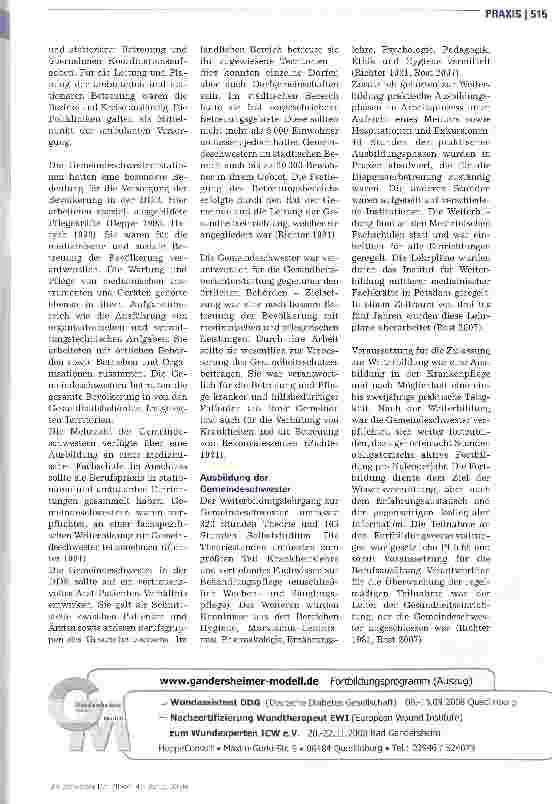 Vorschauseite 2: Die Gemeindeschwestern sind zurück!?