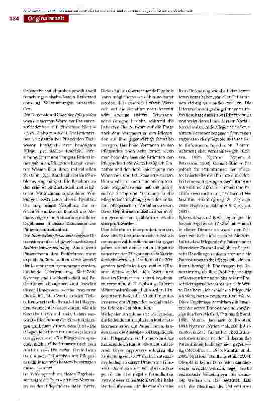 Vorschauseite 5: Erhebung der Patientenzufriedenheit im Notfallzentrum eines Schweizer Universitätsspitals: Vorkommen von Angst, Unsicherheit, Belastung, Schmerz, Atemnot, Übelkeit, Durst und Hung…