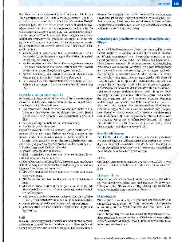 Vorschauseite 3: Gewaltprävention auf psychiatrischen Akutstationen als Aufgabe der Pflege