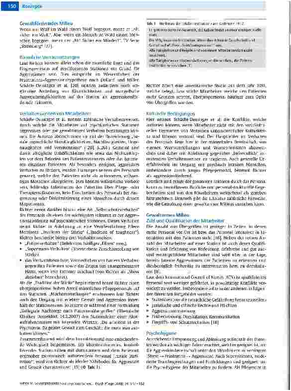 Vorschauseite 4: Gewaltprävention auf psychiatrischen Akutstationen als Aufgabe der Pflege