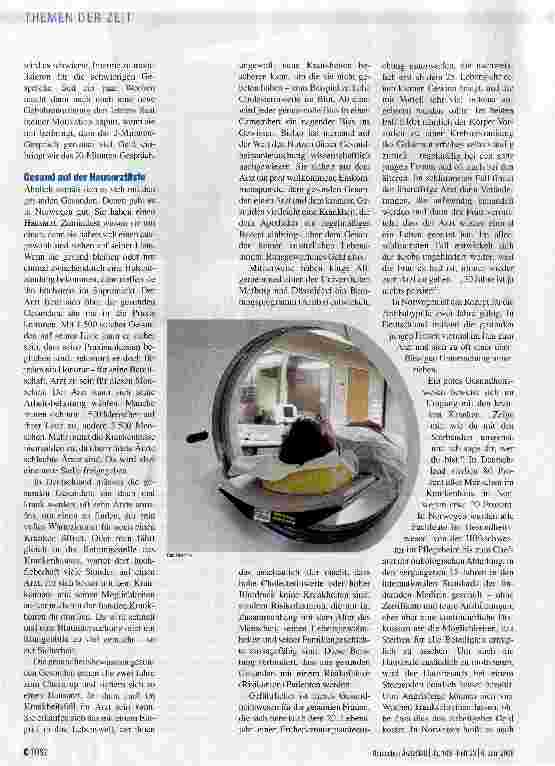 Vorschauseite 2: Gut für die gesunden Kranken