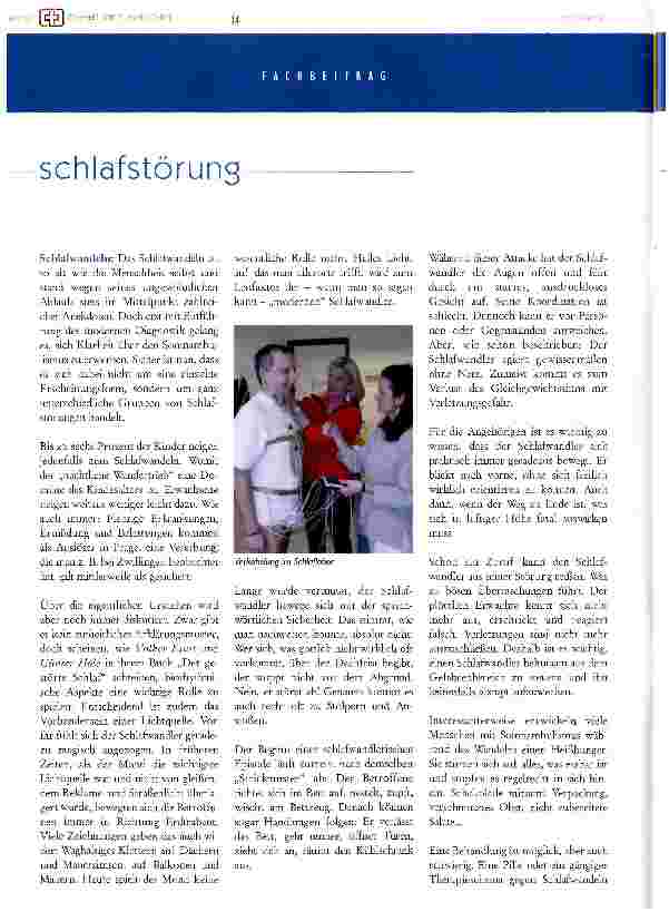 Vorschauseite 3: gesundheitsrisiko Schlafstörung