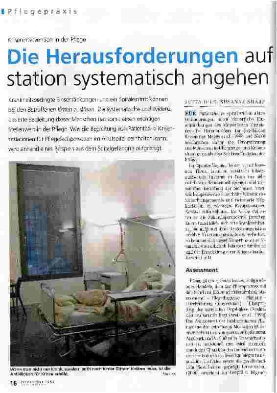 Vorschauseite 1: Die Herausforderungen auf der Bewachungs- Station systematisch angehen