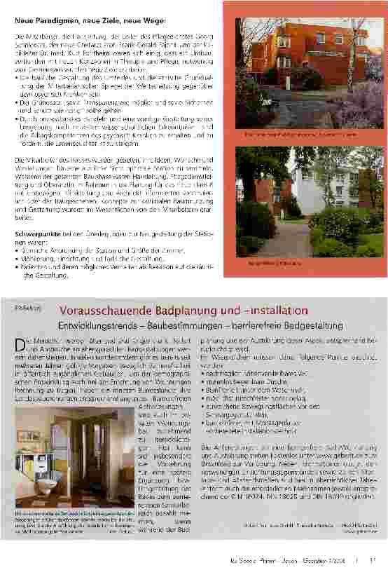 Vorschauseite 2: „Das ist ja wie im Hotel. .. ! MehrWertschätzung, Lebensqualität und Alltagskompetenzen durch räumlich-bauliche Gestaltung in der Psychiatrie - ein Umbau-Erfahrungsbericht