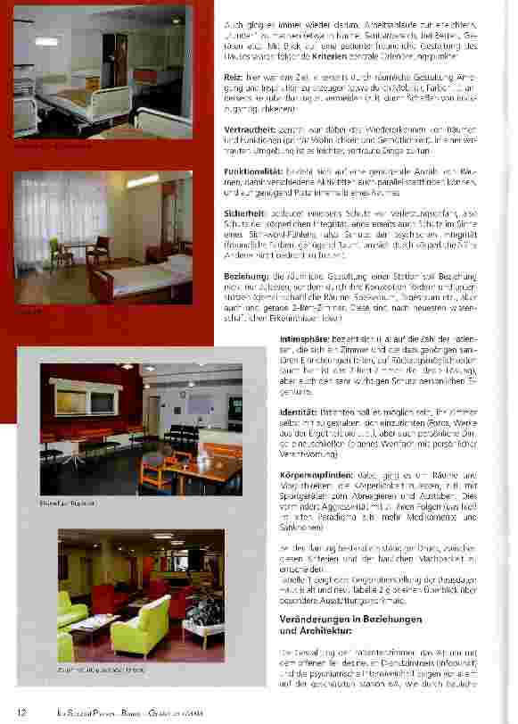 Vorschauseite 3: „Das ist ja wie im Hotel. .. ! MehrWertschätzung, Lebensqualität und Alltagskompetenzen durch räumlich-bauliche Gestaltung in der Psychiatrie - ein Umbau-Erfahrungsbericht
