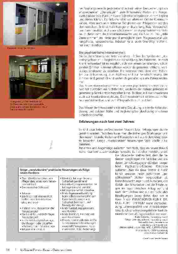 Vorschauseite 5: „Das ist ja wie im Hotel. .. ! MehrWertschätzung, Lebensqualität und Alltagskompetenzen durch räumlich-bauliche Gestaltung in der Psychiatrie - ein Umbau-Erfahrungsbericht