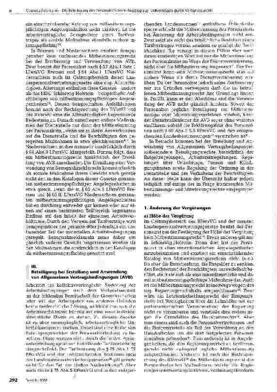 Vorschauseite 4: Die Beteiligung des Personalrats beim Ausstieg aus Tarifverträgen durch Verbandsaustritt