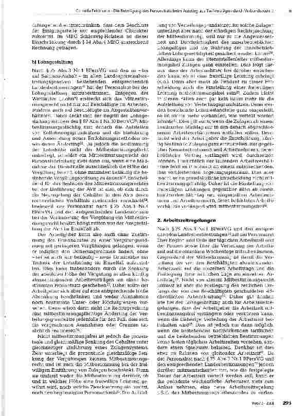 Vorschauseite 5: Die Beteiligung des Personalrats beim Ausstieg aus Tarifverträgen durch Verbandsaustritt