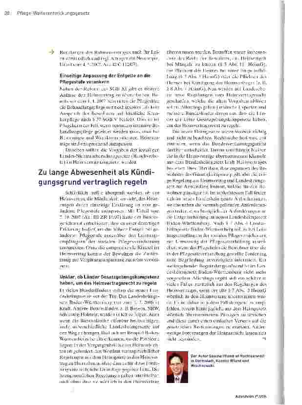 Vorschauseite 3: Überarbeiten Sie jetzt die Heimverträge