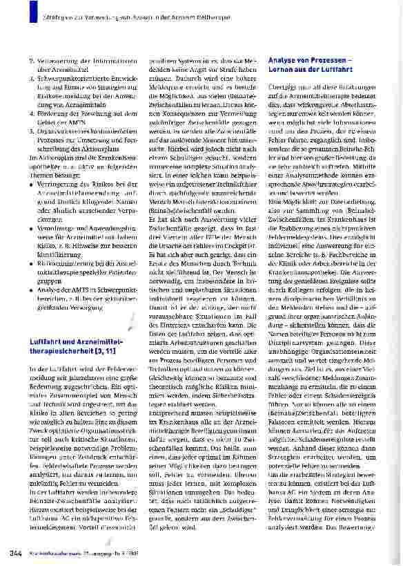Vorschauseite 2: Strategien zur Vermeidung von Risiken in der Arzneimitteltherapie
