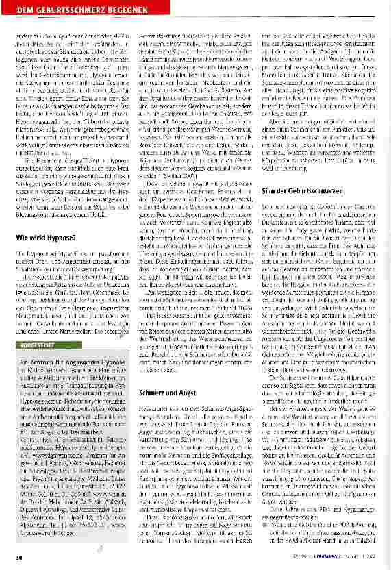 Vorschauseite 2: Hypnose hilft