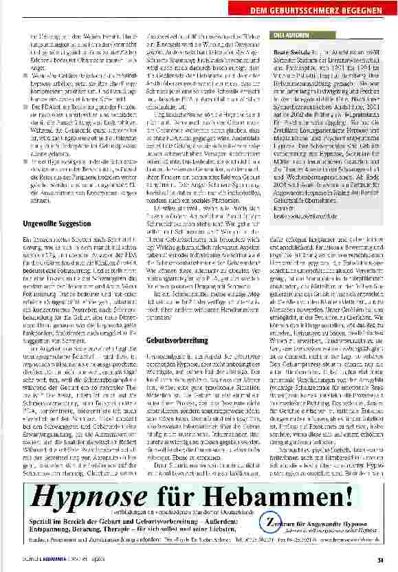 Vorschauseite 3: Hypnose hilft
