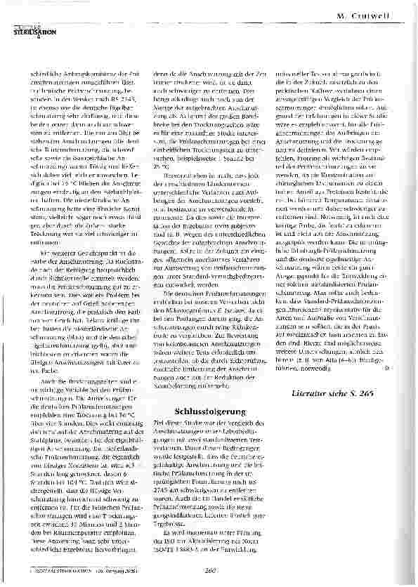 Vorschauseite 5: Ein Vergleich der in ISO/TS 15883-5 veröffentlichten Prüfan-schmutzungen für chirurgische Instrumente