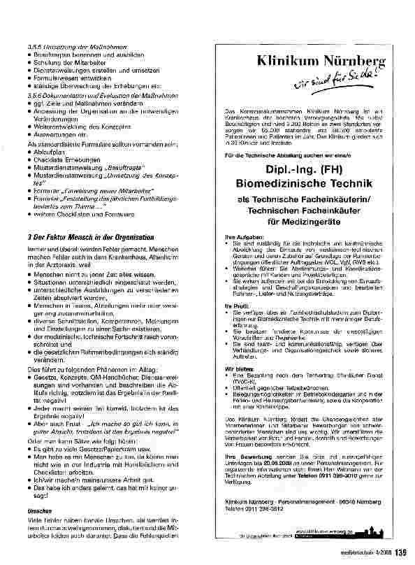Vorschauseite 5: Neueinrichtung eines Unternehmens am Beispiel einer PflegeeinrichtungWelche Bedeutung haben MPG und andere Rechtslagen?