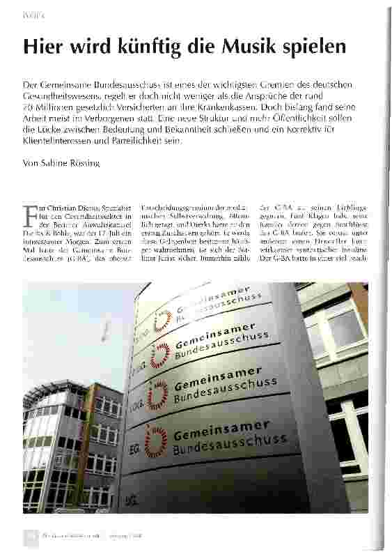 Vorschauseite 1: Hier wird künftig die Musik spielen