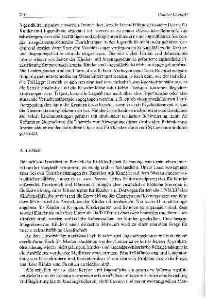 Vorschauseite 6: Kinderund jugendpsychiatrische Brennpunkte und Perspektiven am Anfang des 21. Jahrhunderts