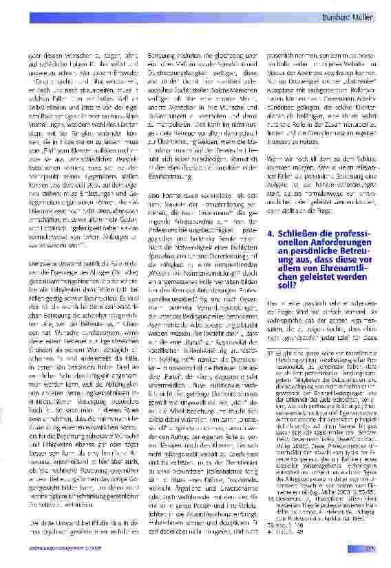 Vorschauseite 5: Persönliche Betreuung als professionelle Aufgabe?