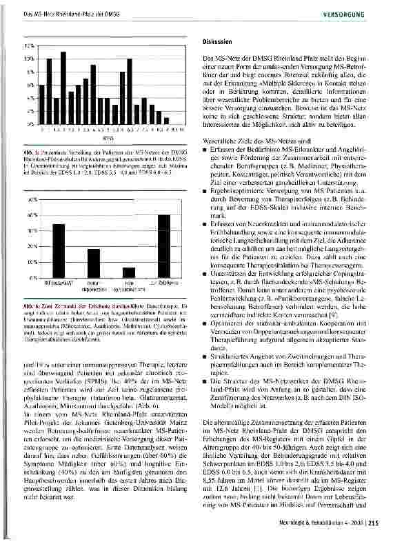 Vorschauseite 5: Das MS-Netz Rheinland-Pfalz der DMSG