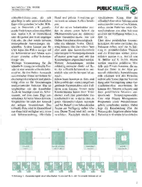 Vorschauseite 2: Ist e-Health In fünf Jahren noch ein Thema?