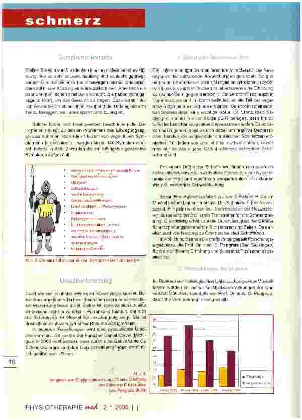Vorschauseite 2: Fibromyalgie die rätselhafte Krankheit Teil I - Ätiologie, Diagnose und Therapie